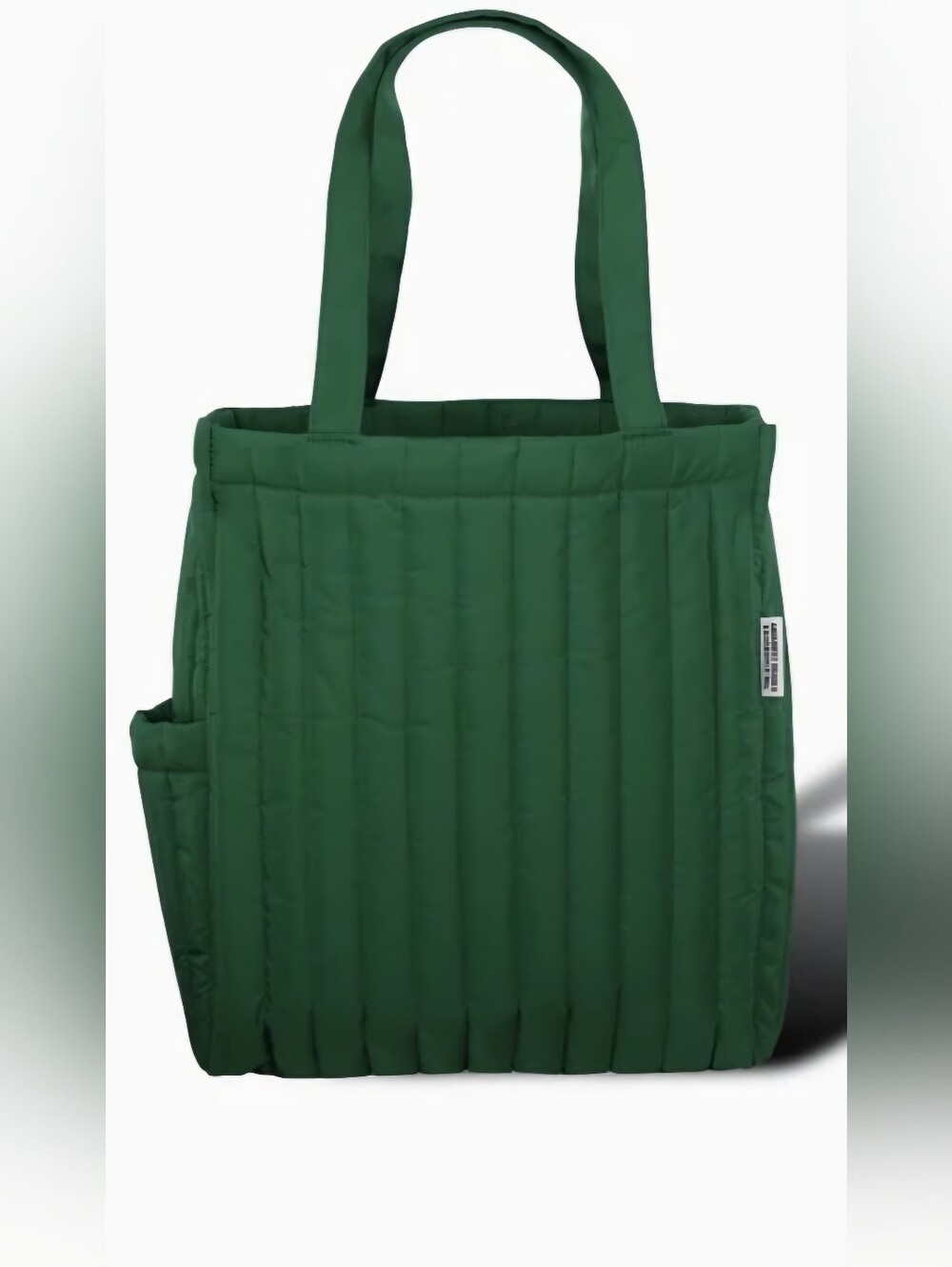 Starbucks NWT Quilted Green Tote Bag